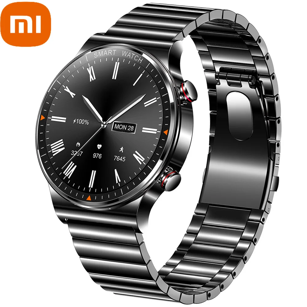 

Xiaomi 454*454 AMOLED Screen Smart Watch Men Bluetooth Call IP68 Waterproof Music Player Link Bluetooth Headset Smartwatch Men