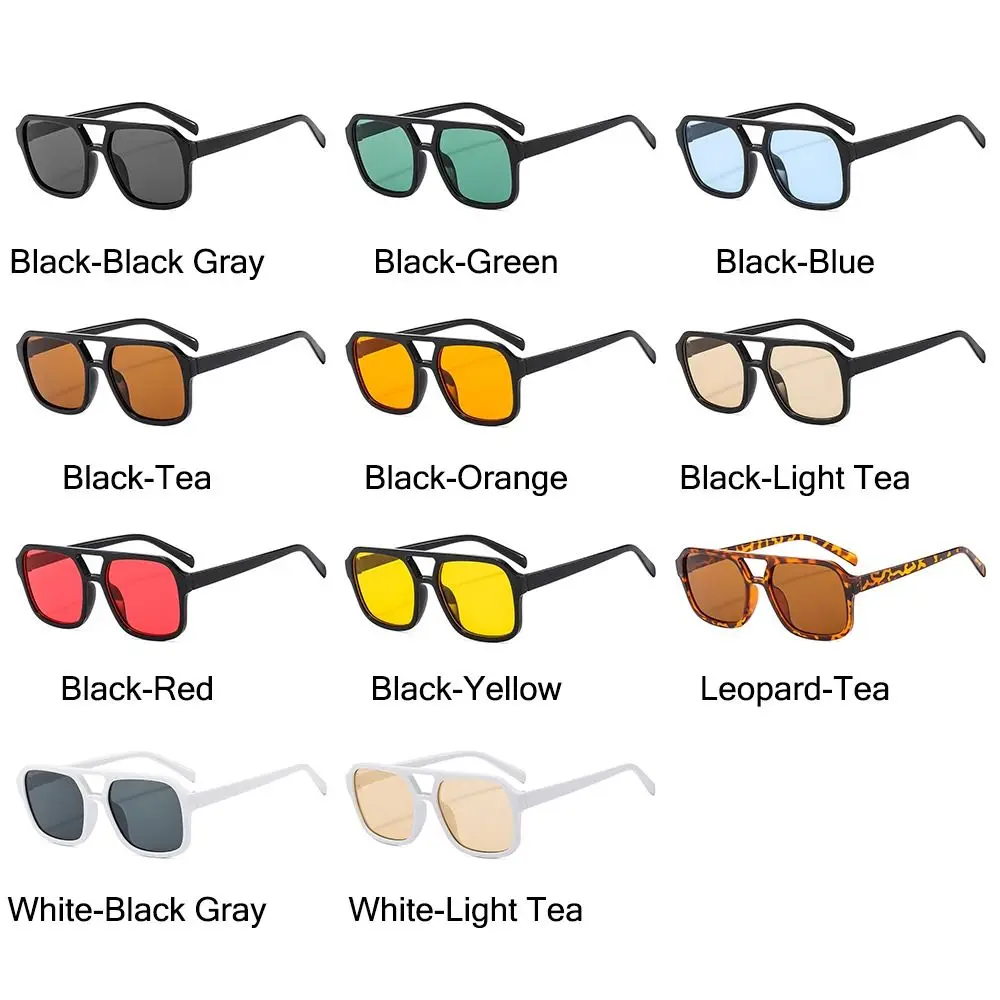 Модные квадратные солнцезащитные очки-авиаторы в стиле Ins с защитой UV400 очки