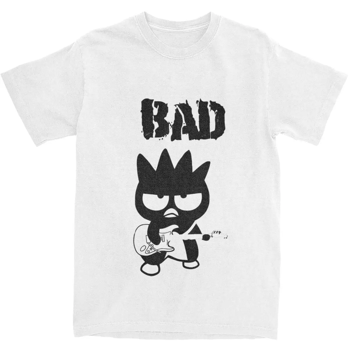 Мужская и женская футболка Bad Badtz Maru Penguin забавные футболки модная летняя с