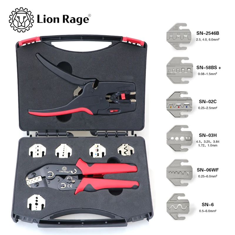 

Набор инструментов для обжима Lion Rage SN