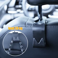 car interior bag pouch storage hanger car rear seat hook headrest mount duarable hanging holder bearing 20kg hooks