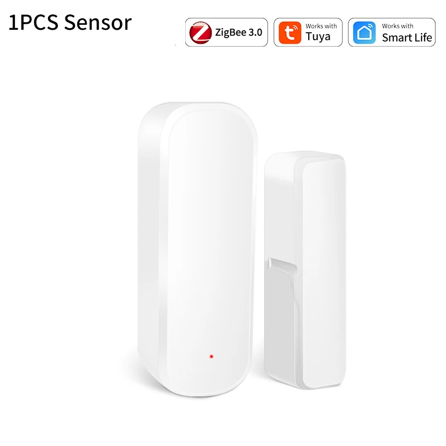 

Датчик окон и дверей Tuya ZigBee, Wi-Fi детектор с поддержкой Alexa и Google