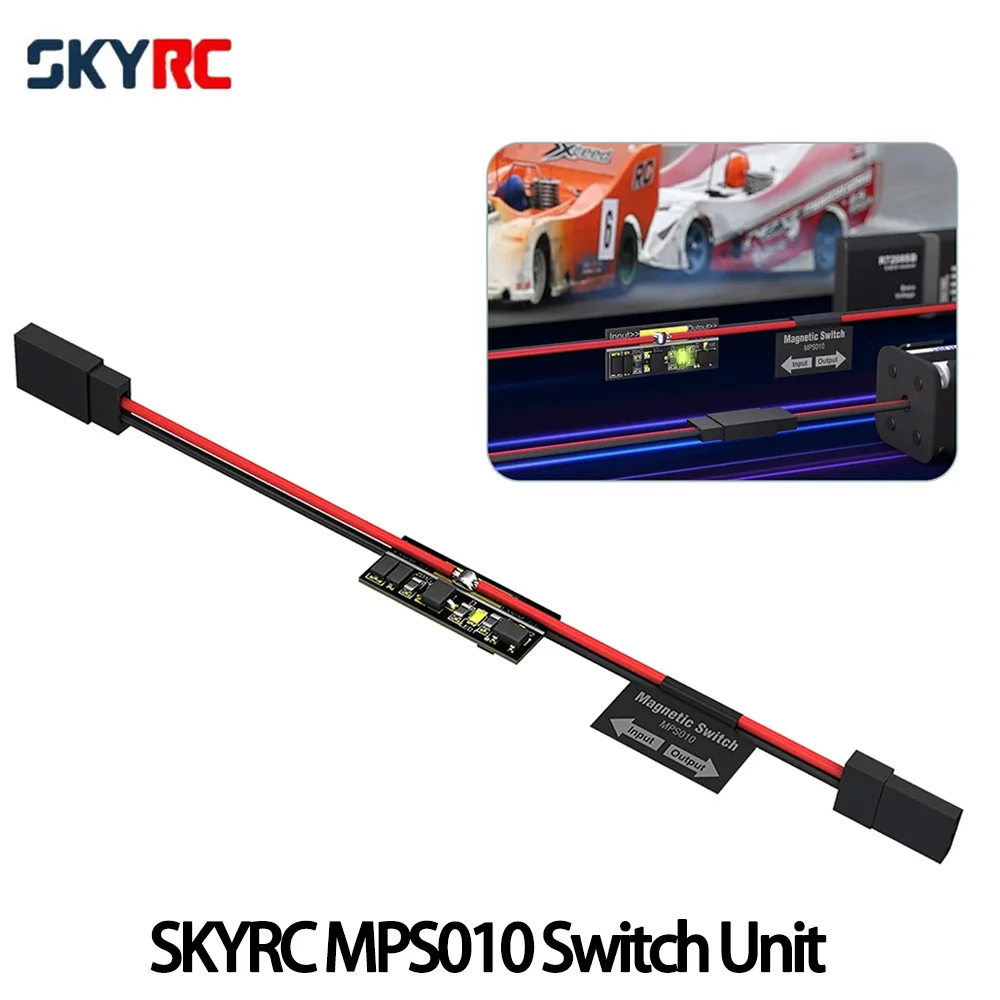 Фото Магнитный выключатель SkyRC MPS010, 3-13В, 7А, для систем приемников, радиоуправляемых машин и планеров №1