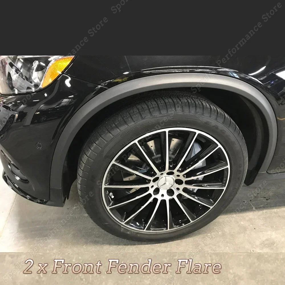 

Для Mercedes-Benz GLC SUV X253 2015-2022 Coupe C253 2016-2022 2 шт. колесные арки, расширители крыльев, брызговики GLC43 GLC63 AMG Upgrade