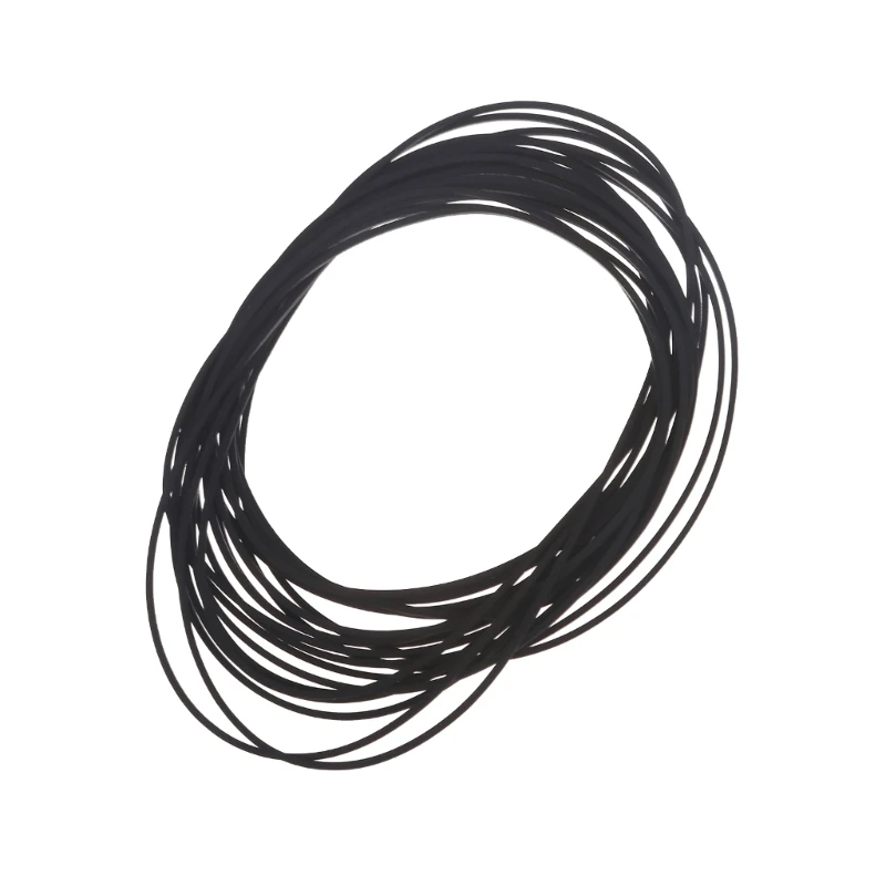 

20pcs 1mm Square Folded Rubber Belt 105-135mm for Recorders CDROM Video Machines Walkman DVD Dropship