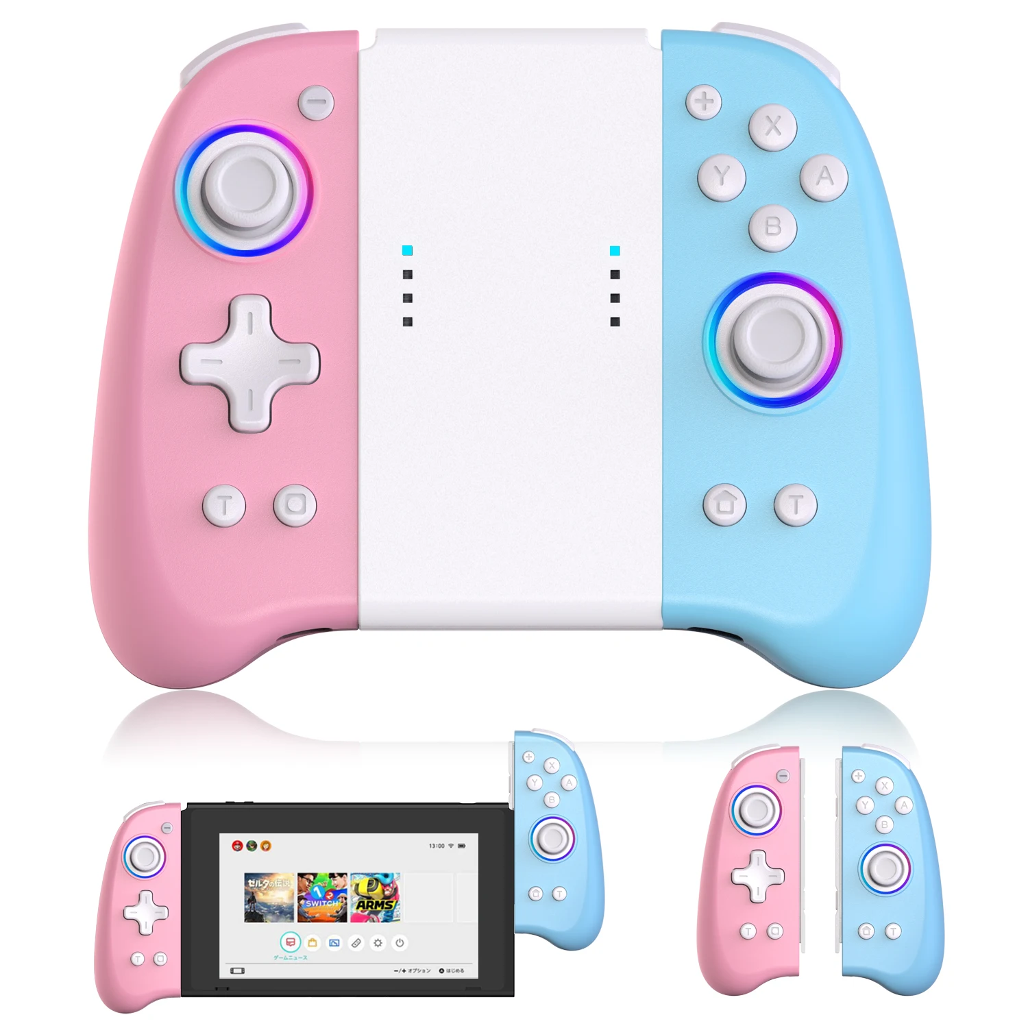 Новый беспроводной контроллер для Nintendo Switch NS Joypad Game Handle Grip левый и правый с