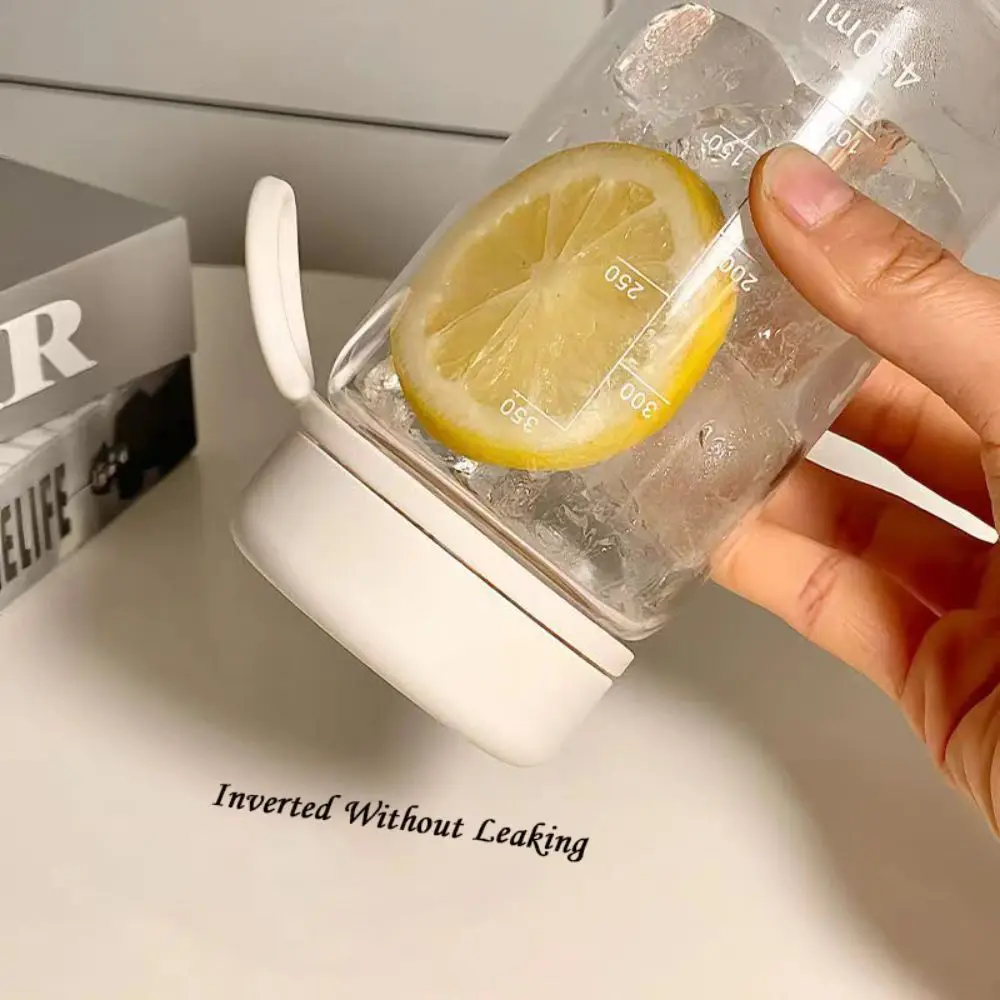 Повседневная пластиковая Студенческая чашка для воды герметичная прозрачная