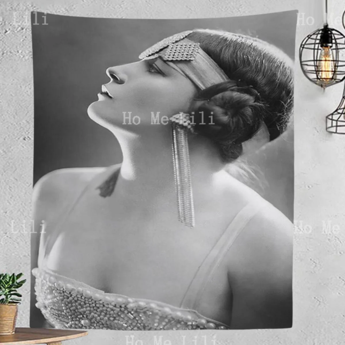 Классическая девушка-хлопушка Калифорния черно-белая ретро Очаровательная 1920s