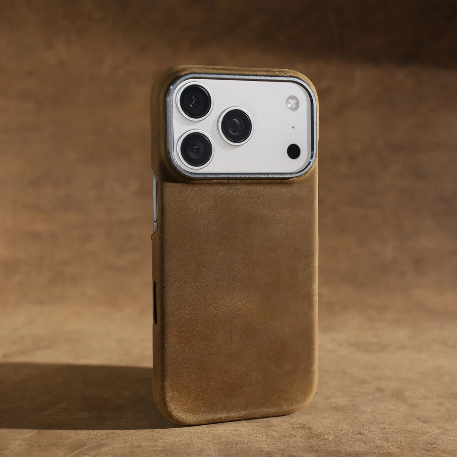 Фото Винтажный чехол из натуральной кожи Crazy Horse для iPhone 16 17 Pro Max 15 14 Plus 13 12 Mini, ретро-чехол-накладка, защитный футляр №4