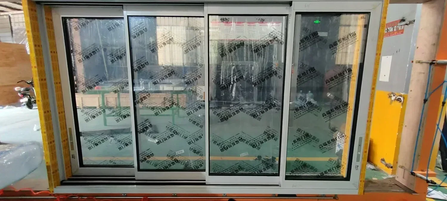 Sixinalu Внешние раздвижные двери Минималистичные тонкие каркасные двойные