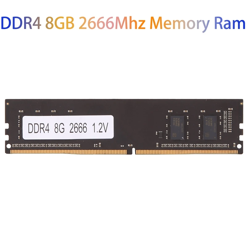 

DDR4 8GB 2666Mhz Memory Ram PC4-21300 Memory 288Pin 1RX16 1.2V Desktop RAM Memory For Desktop PC