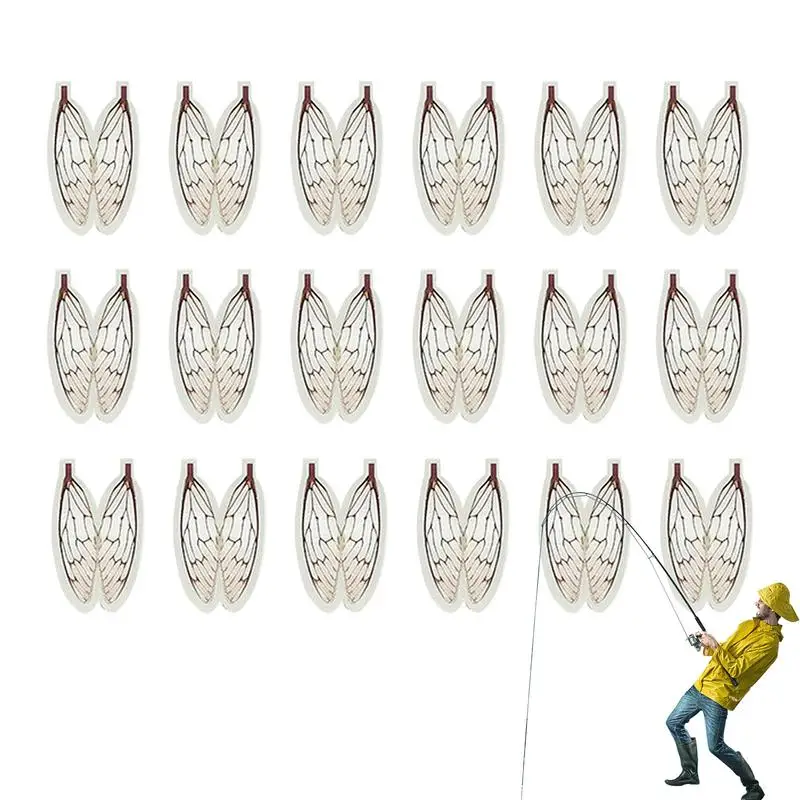 Предварительно вырезанные рыболовные приманки Stonefly Wings предварительно клейкий