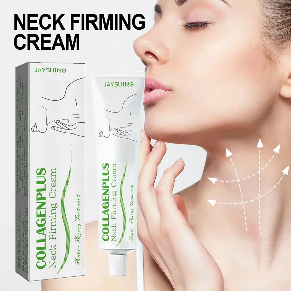 

20g Anti Aging Neck Firming Cream Firming Collagen Chin Neck Reduce Moisturizing Anti-Wrinkle Beauty Double Whitening Care D5U9