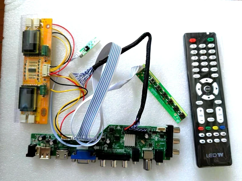 3663 цифровой сигнал Φ DVB-T комплект для Φ M190A1-L10 плата драйвера контроллера ЖК-телевизора LUA63A82