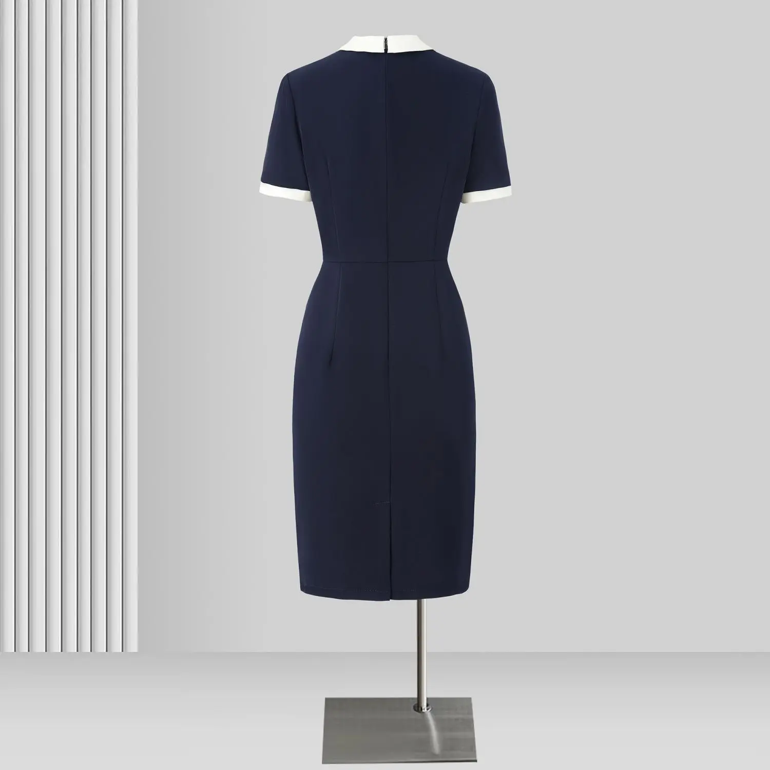 Новинка летнее профессиональное модное платье контрастных цветов ювелирный