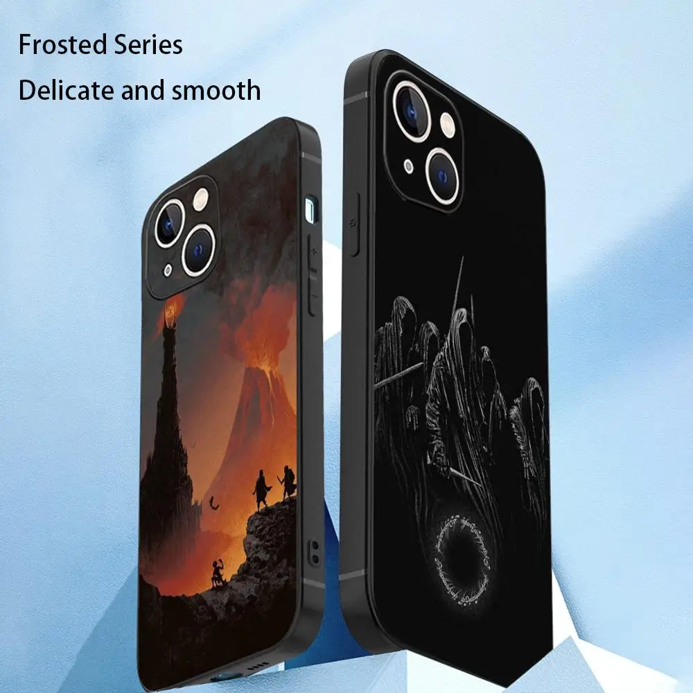 Фото Чехол для телефона Lord R-rings Rohir-rim Classic Movie для iPhone 17, 16, 15, 14, 13, 12 Plus, Mini, Pro, Max, мягкий, черный, противоударный №2
