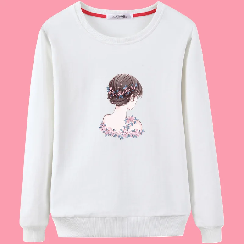 

New cute and comfortable cartoon round neck fashion gray22