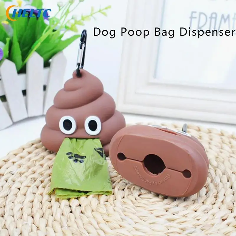 

1PCS Poop Waste Bag Dispenser For Dog Waste Carrier Includes Pet Supply Accessory Dog Cat Small Tools Poop Bag Holder