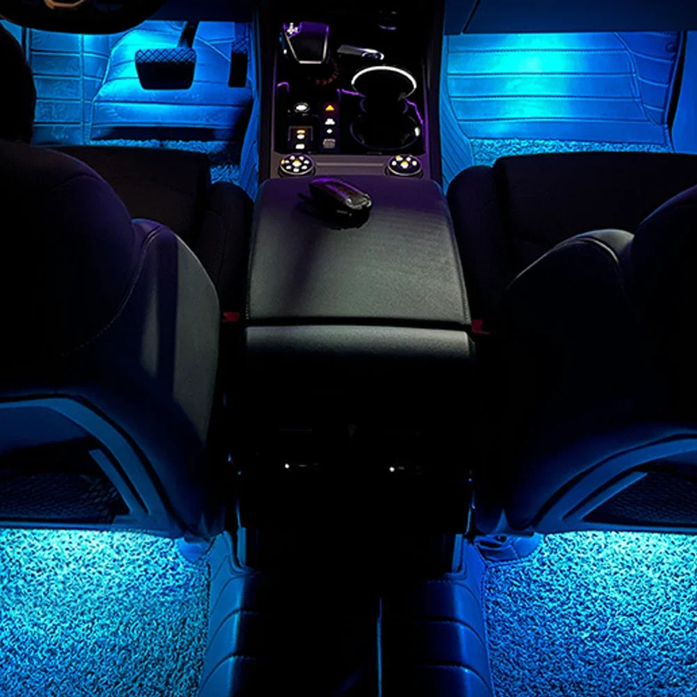 Автомобильная лампа RGB Footwell для подсветки багажника сенсорное освещение Audi A1 8X A4