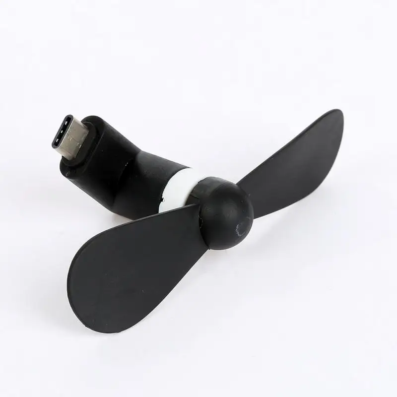 

Type C Port Mini Electric Phone Fan Cooling Low Consumption USB MINI Type C Small Fan 5 Voltage For Smartphones
