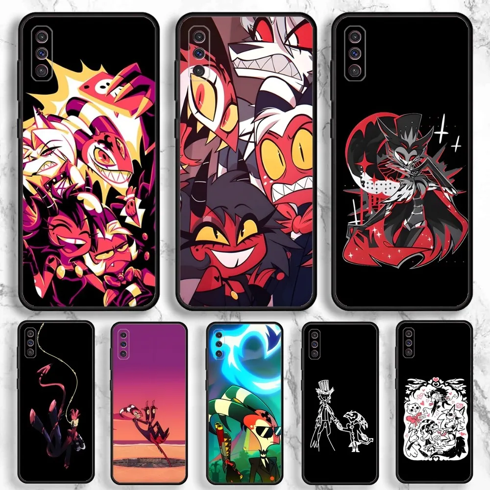 Чехол для телефона H-Helluva B-Boss Samsung Galaxy A13 A21s A22 A31 A32 A52 A53 A71 A80 A91 мягкий черный чехол