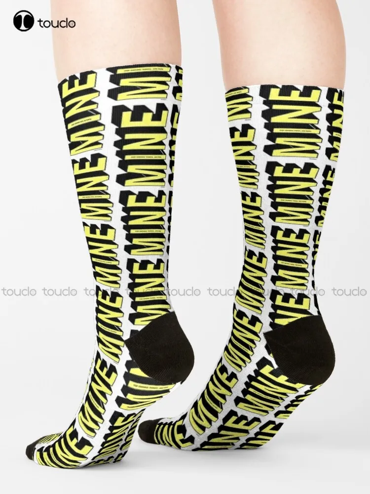 

Mine Socks Basketball Socks Unisex Adult Teen Youth Socks 360° Digital Print Harajuku Streetwear Gd Hip Hop Gift Retro 1Pair Art