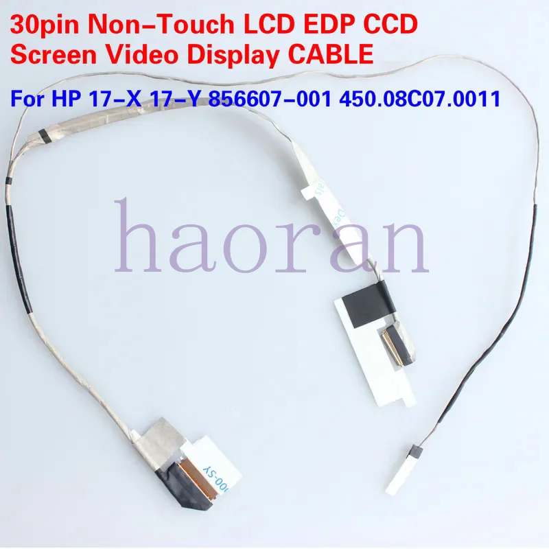 Для HP 17-x 17-y 856607 -001 450. 08c07.0011 30-контактный бессенсорный ЖК-экран EDP CCD-кабель