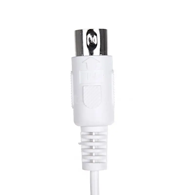 5-контактный удлинительный кабель MIDI DIN PLUG папа-папа 3 м/9 8 фута белый