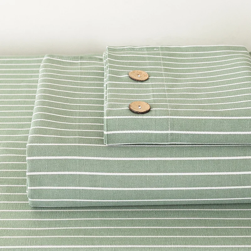 Постельное белье двойное однотонное прочное во французском стиле дышащее для