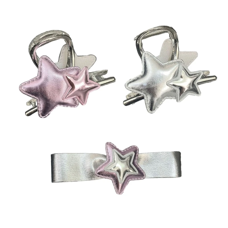 

Elegant Star Shape Ponytail Hair Claw Summer Party Duckbill Hair Barrettes