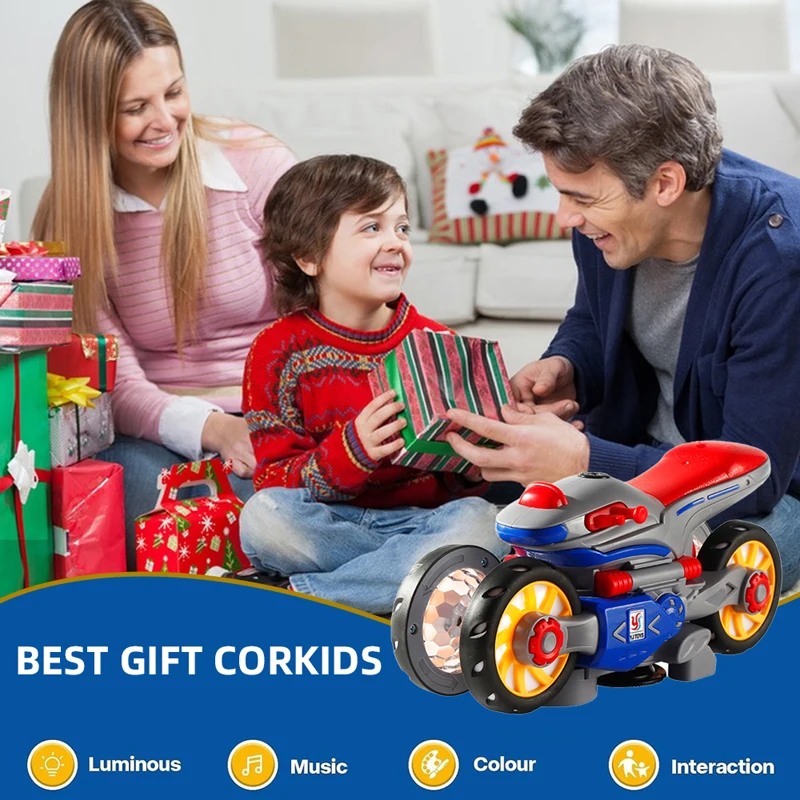 Деформационный мотоцикл со встроенной музыкой электрический музыкальные