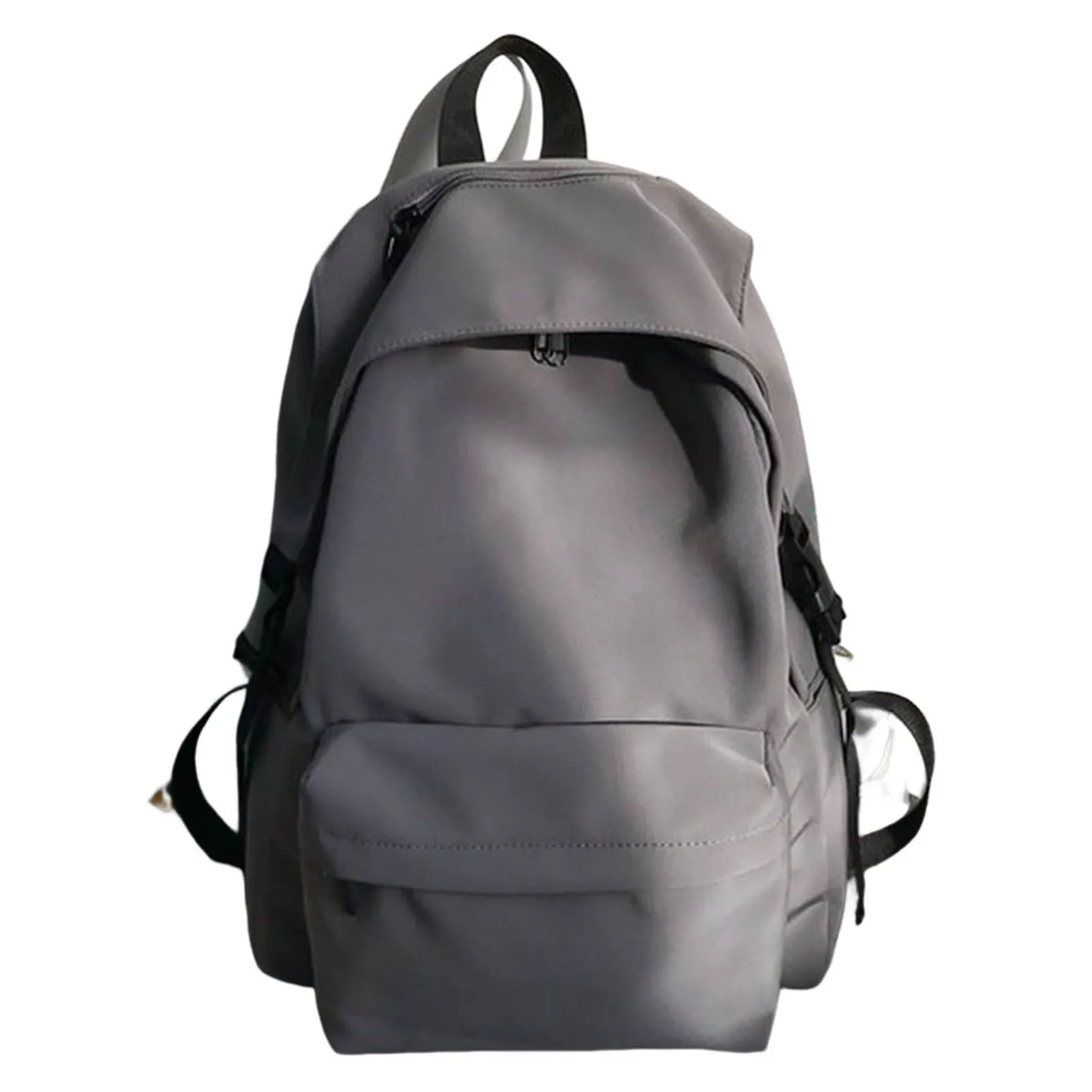 

Solid Color Minimalist School Bag Portable Lightweight Travel Bag for Home Office Travel Business