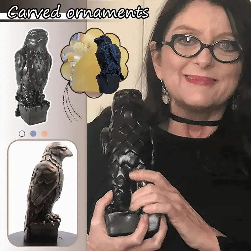 

1941 Maltese-Falcon Home Decor Sculpture Art Animal Statues Figurine Room