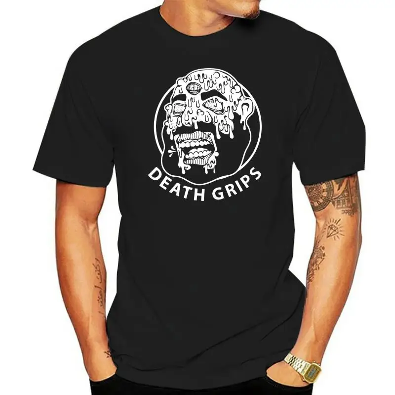 

New Death Grips Men'S T Shirt Black Em1 Printing Tee Shirt