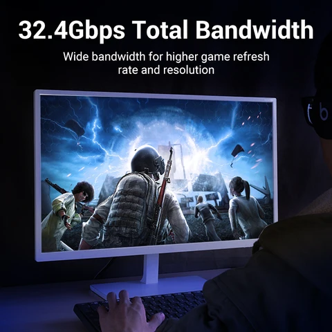 Кабель DisplayPort 1.4 Vention 8K 60Гц