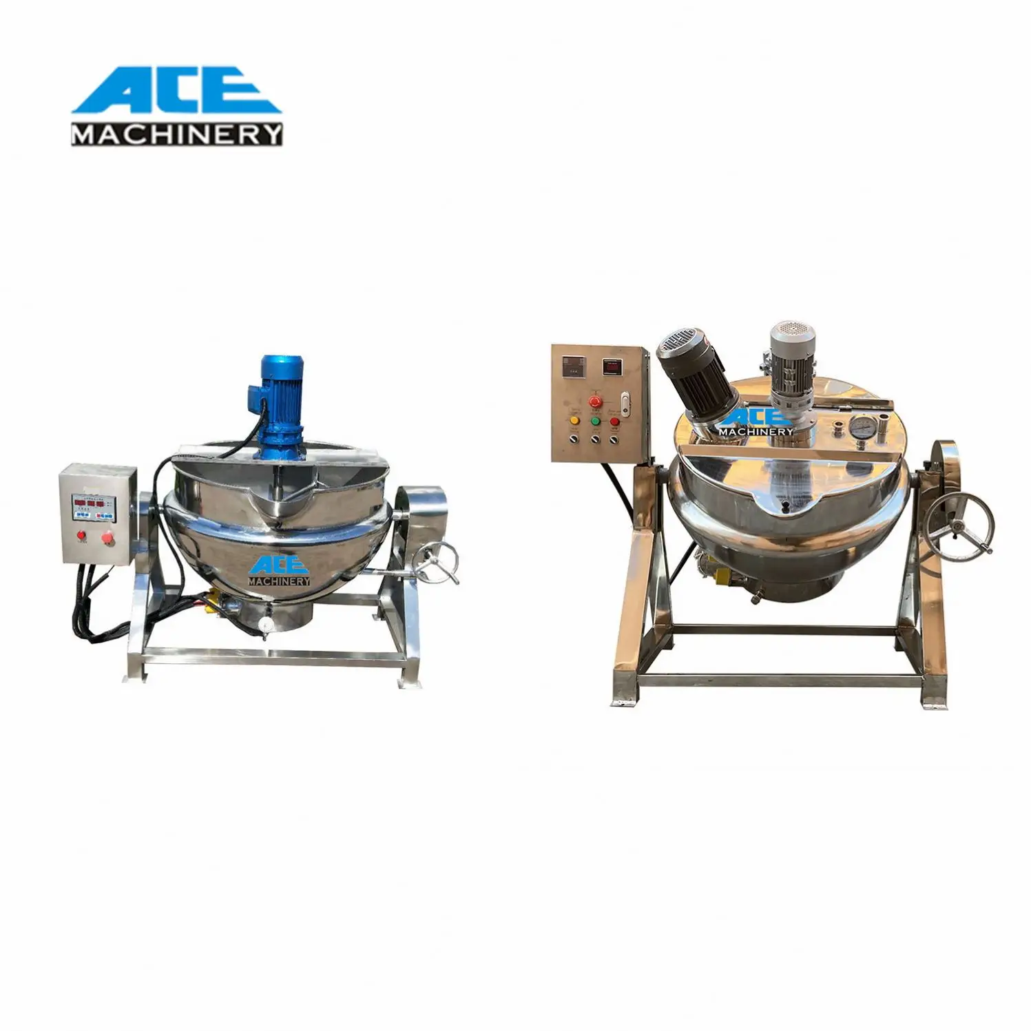 

Ace Large Capacity Non-Stick Stirring Fried Machine Smart Automatic Rice Cooking Equipment Wok