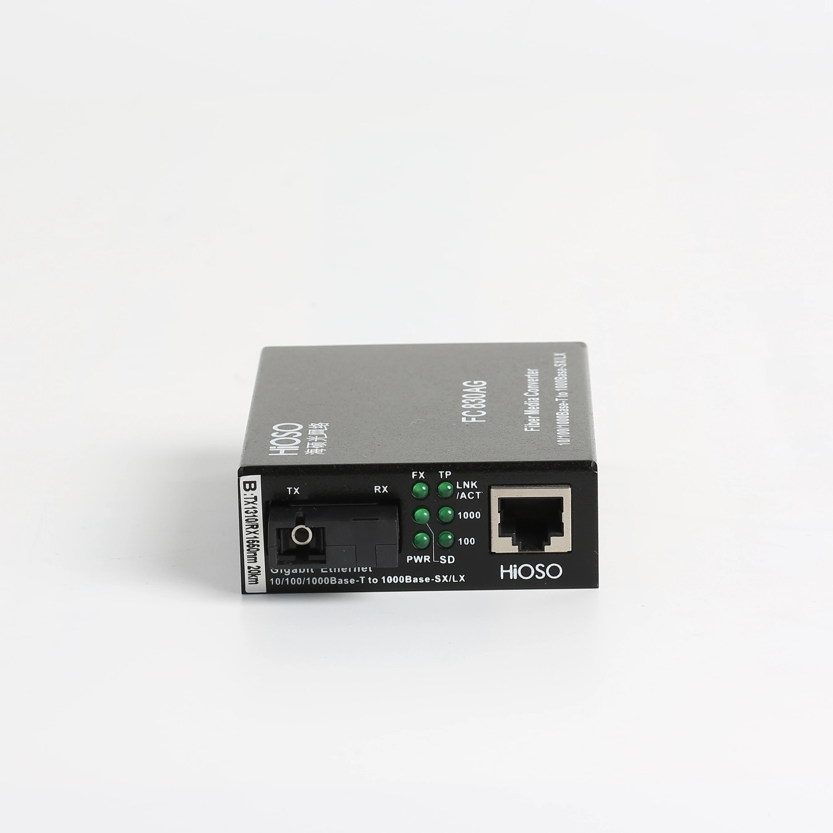 Адаптивный гигабитный Ethernet-медиа-конвертер 10/100 Мбит/с