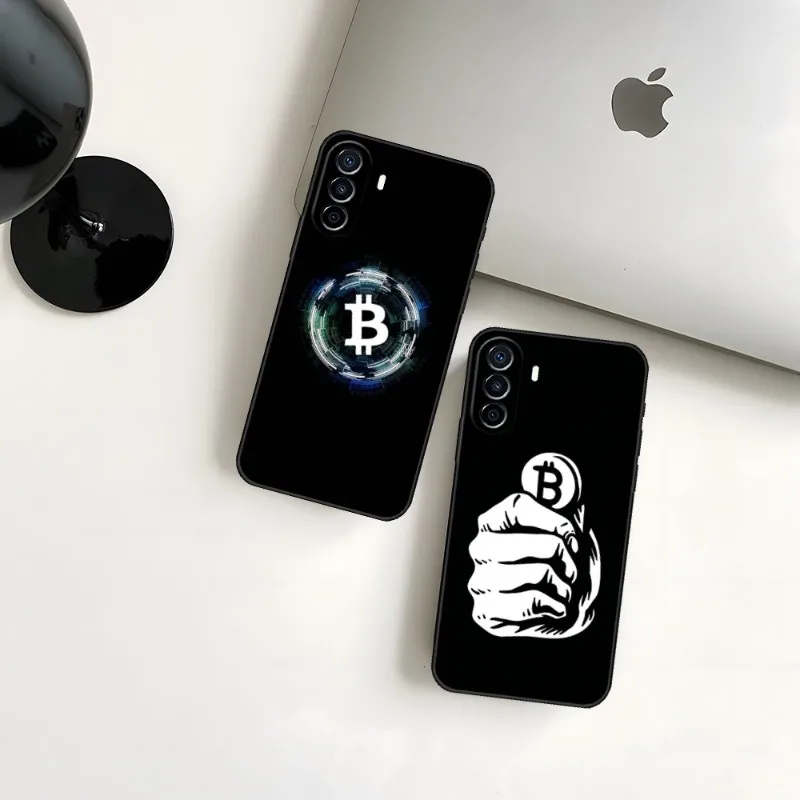 

Bitcoin Phone Case For Huawei P 40 Pro5 Y5 Y6 Prime Y7 Y9s P10 Lite P20 P30 P20 P50 E Plus 2019 Psmartz COVER