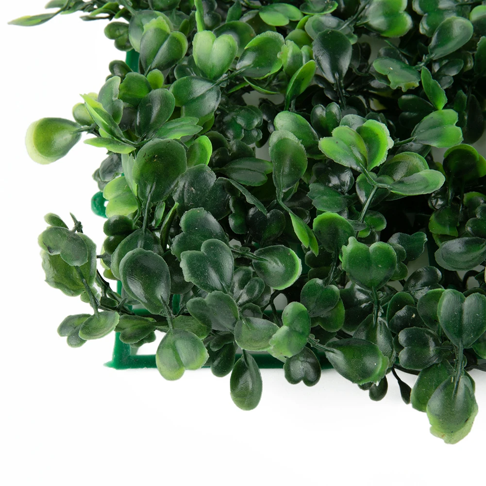 

Artificial Lawn Plants Grass Wall Panel Hedge Greenery Protection Privacy Fence Backyard Screen Wedding Background Home Decor
