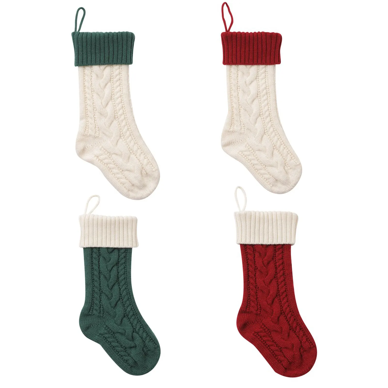 

Рождественские чулки для рождественской елки, хорошо сделанные прочные чулки для хранения рождественских подарков, конфеты