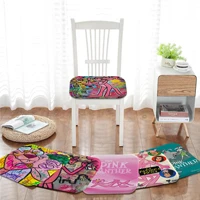 disney graffiti art pink panther modern minimalist style plush cushion home back cushion soft comfortable 50x50cm seat mat