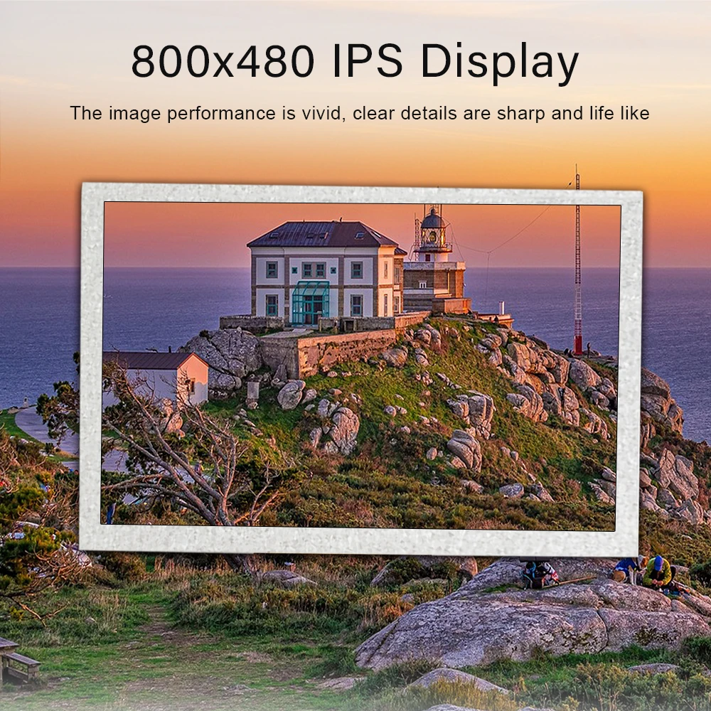 Модуль дисплея LESOWN 5 800x480 с мгновенной установкой, широким углом обзора и поддержкой MiniHDTV (art.: 3920dbf539fbf) - 3920dbf539fbf
