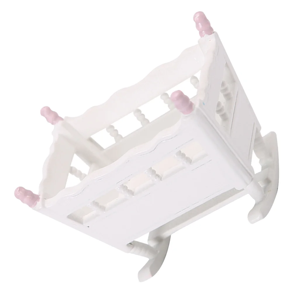 

Cradle Mini Doll House Furniture Mini Doll Crib Cradle Model