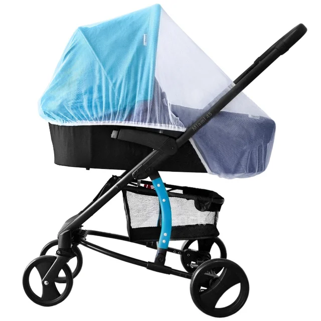 Safe Baby Crib Netting Mosquito Net Children Pushchair Anti-bug Netting Infant Protection Mesh Stroller Accessories Stroller 4