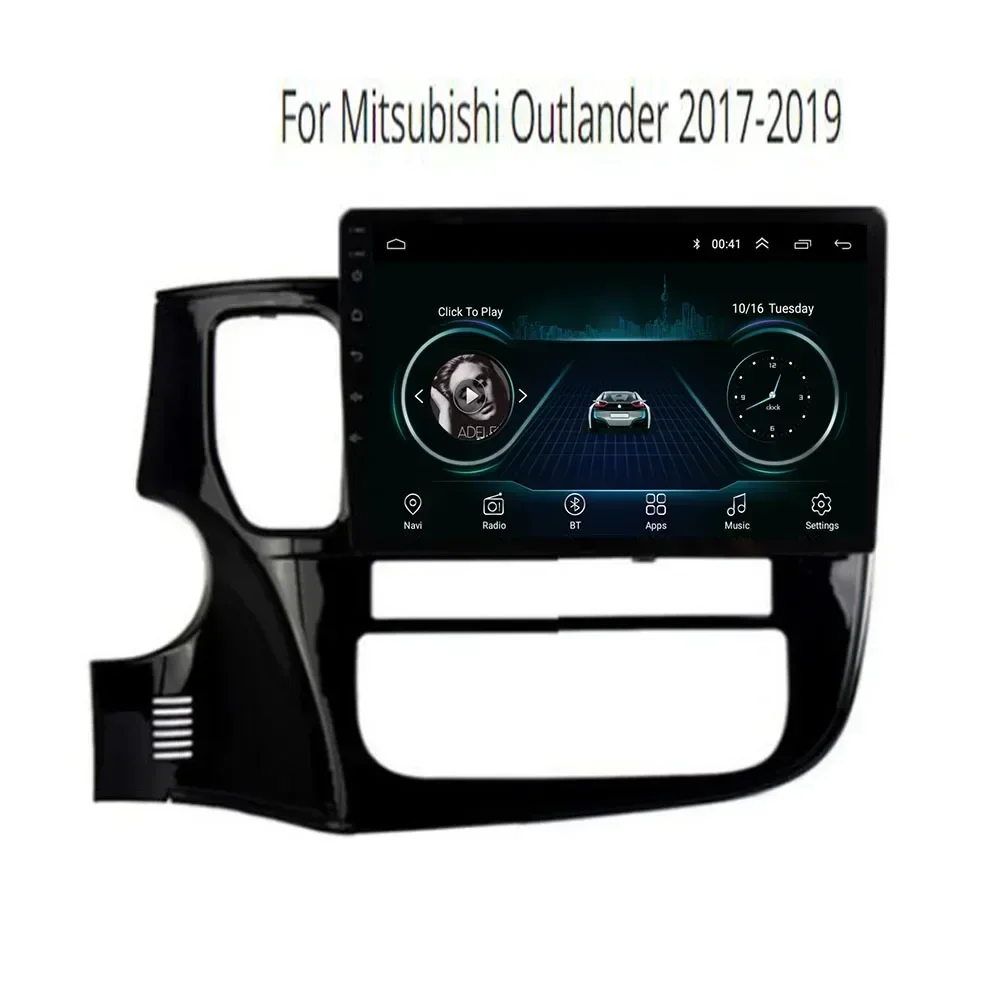 Android авто радио для Mitsubishi Outlander 2017-2050 автомобильный радиоприемник мультимедийный