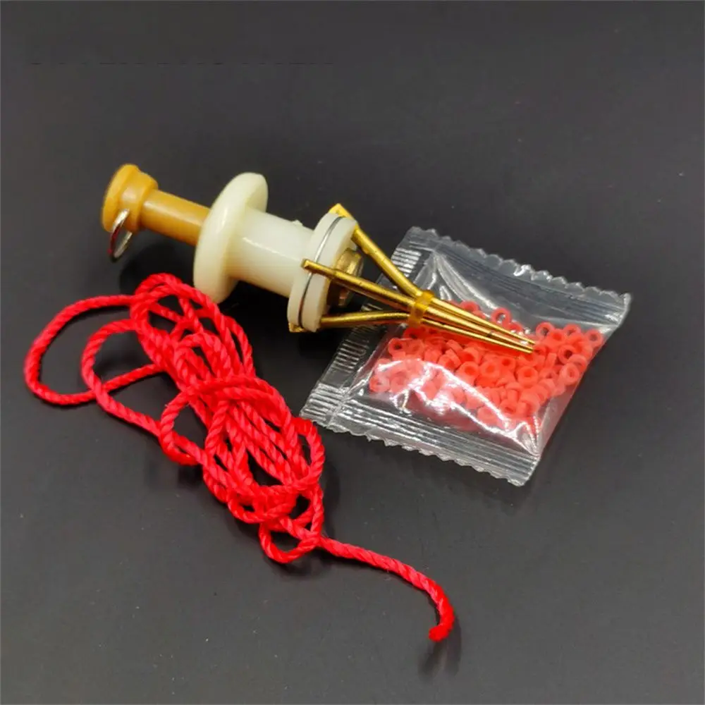

Portable Professional Fishing Bait Clip Lightweight Earthworm Bloodworm Clips Pellet Plier Fishing Bander Copper Parts