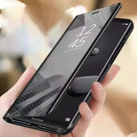 Модный зеркальный флип-чехол для Xiaomi Redmi Note 11 10 9 8 7 Pro 10s 9s 9T 8T 9A 9C 8A Mi 11 10T Poco M3 X3 Pro Note 10 Lite, чехол