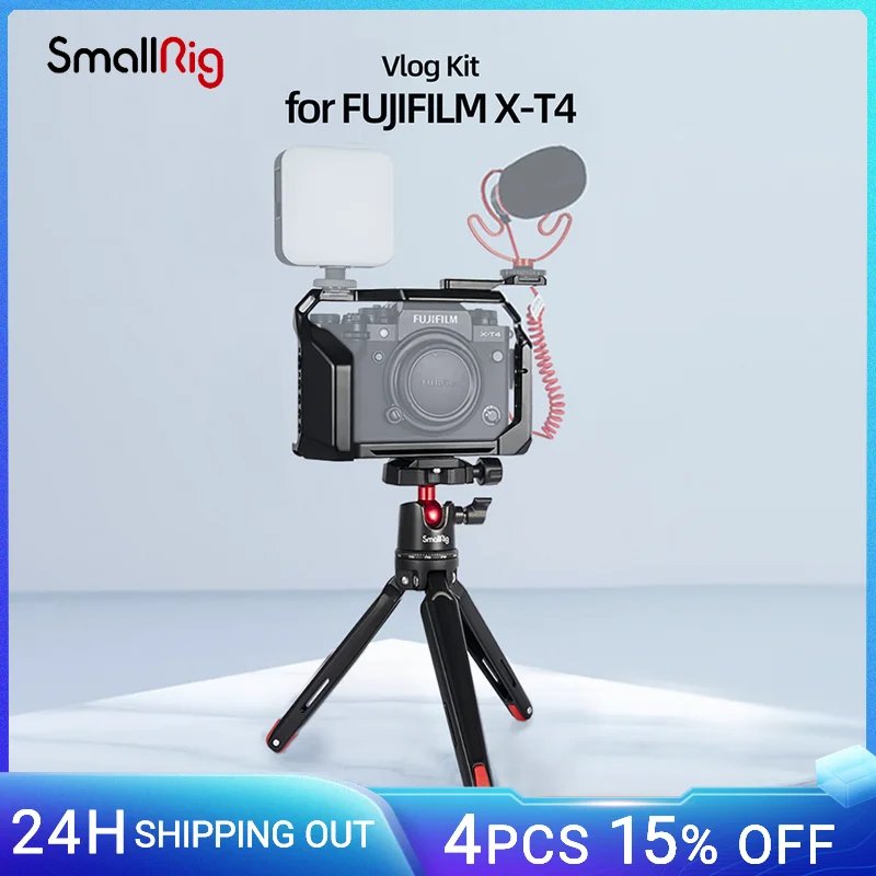 

SmallRig Vlog Kit KGW116 for FUJIFILM X-T4