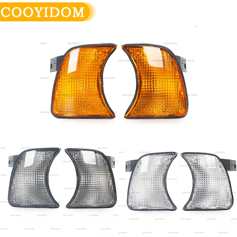 Автомобильный передний угловой светильник для BMW 5-Series E34 1989-1995 светодиодный