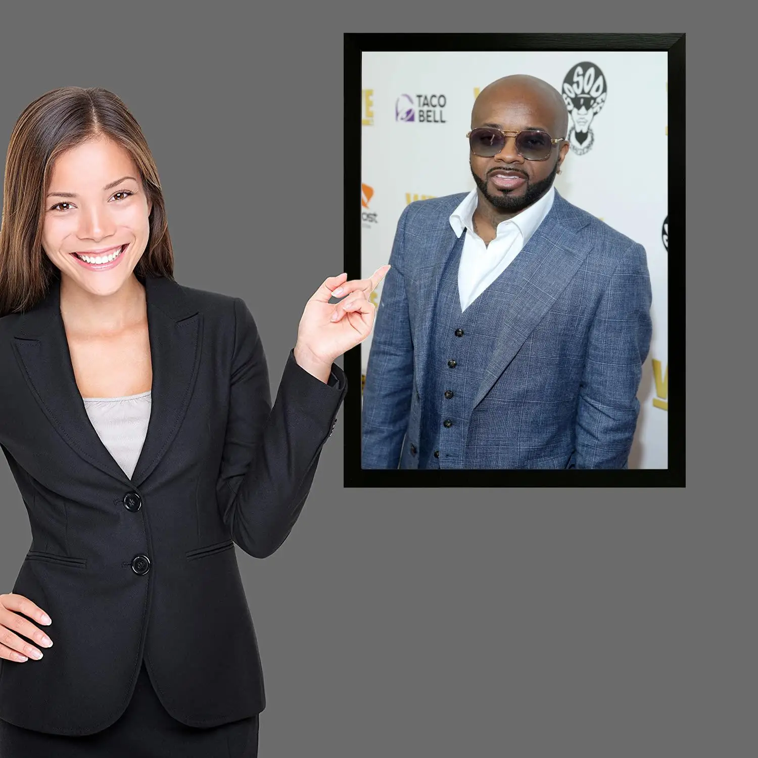 Плакат на холсте Jermaine Dupri